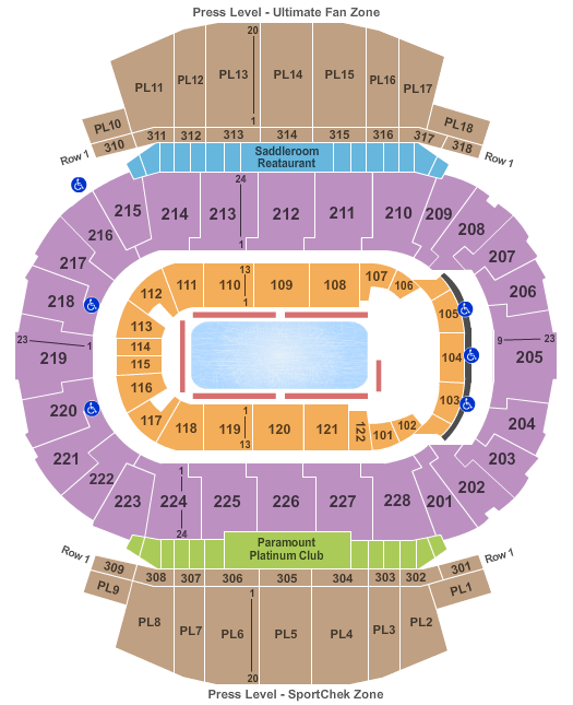 Scotiabank Saddledome Tickets, Scotiabank Saddledome Seating Charts
