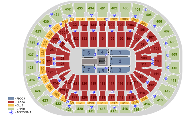 BB&T Center, Sunrise FL Seating Chart View