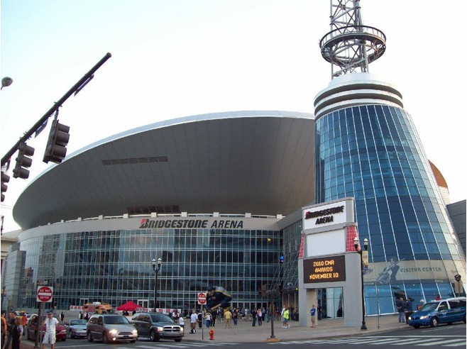 Bridgestone Arena, Nashville TN Seating Chart View
