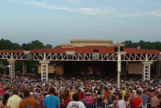 Coastal Credit Union Music Park at Walnut Creek, Raleigh NC Seating