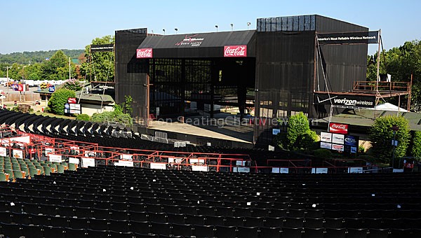 Oak Mountain Amphitheatre, Pelham AL Seating Chart View