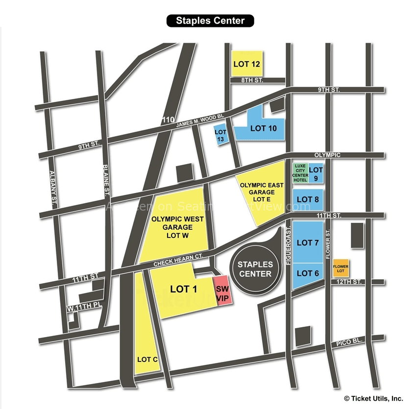 29 Map Of Staples Center Online Map Around The World