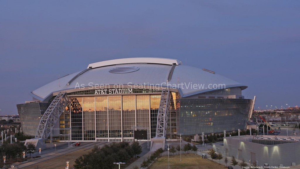 AT&T Stadium, Arlington TX Seating Chart View