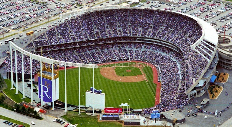 Kauffman Stadium, Kansas City MO Seating Chart View