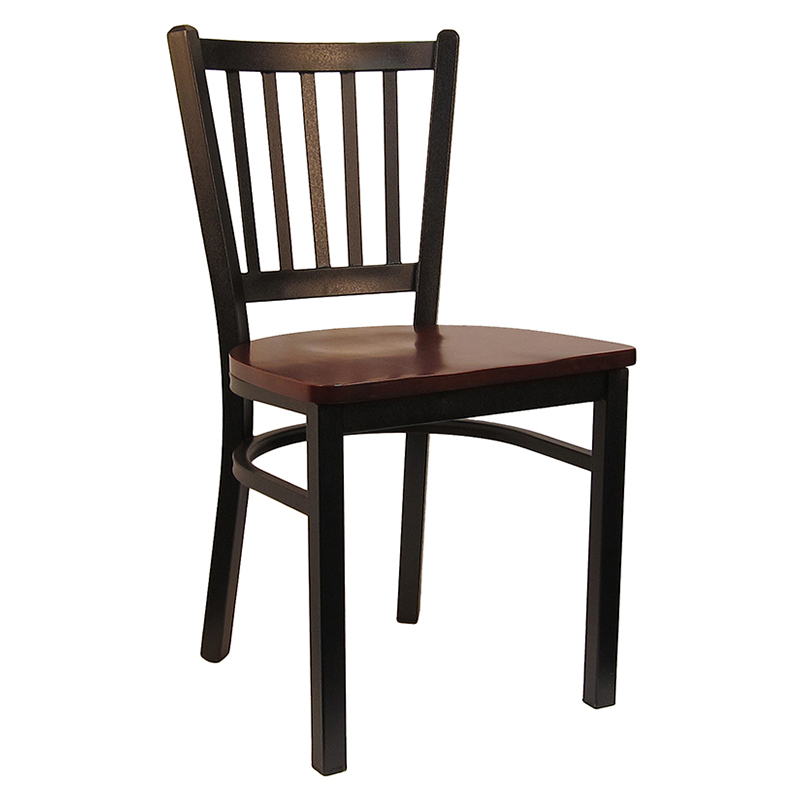 Vertical Back Metal Chair M105 Seatingdoc