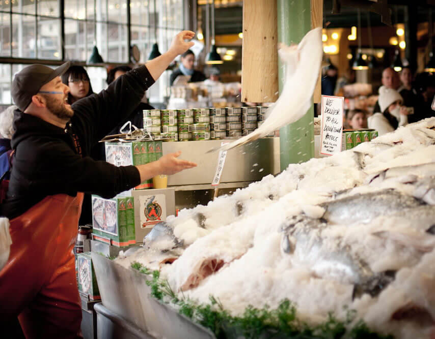 Fish market, Downtown Seattle Seattle DMC