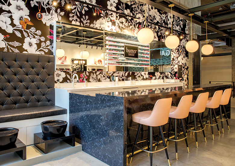 This New HighEnd Nail Salon Looks More Like a Fancy Cocktail Bar