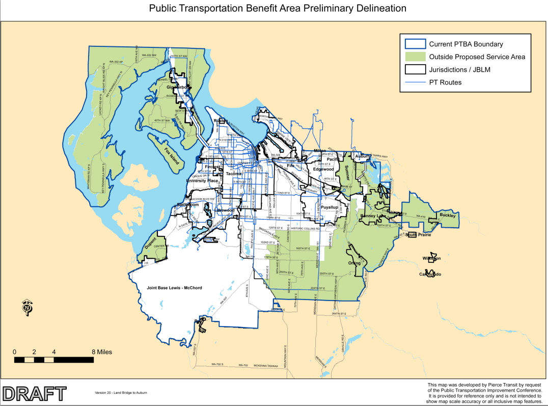 Pierce Transit Contraction Moving Forward Seattle Transit Blog