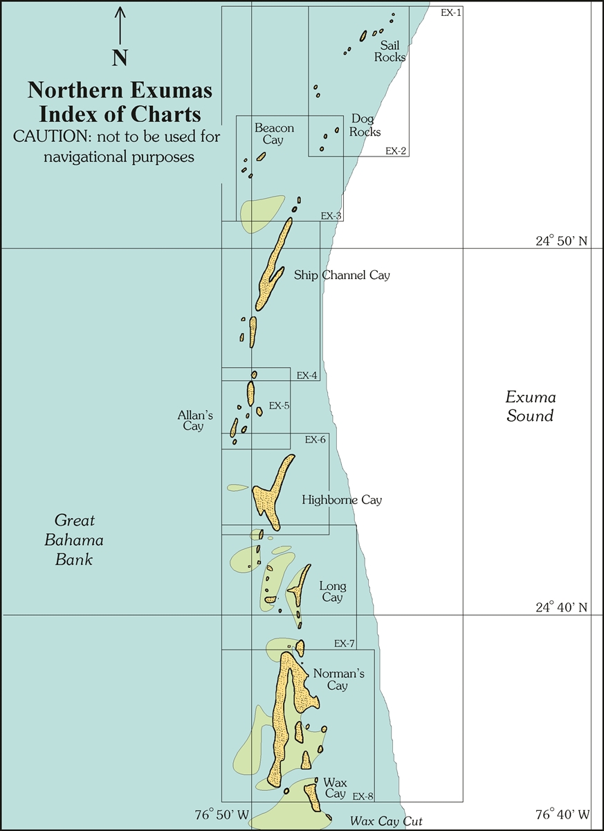 THE EXUMA GUIDE, 4th ed. A Cruising Guide to the Exuma Cays