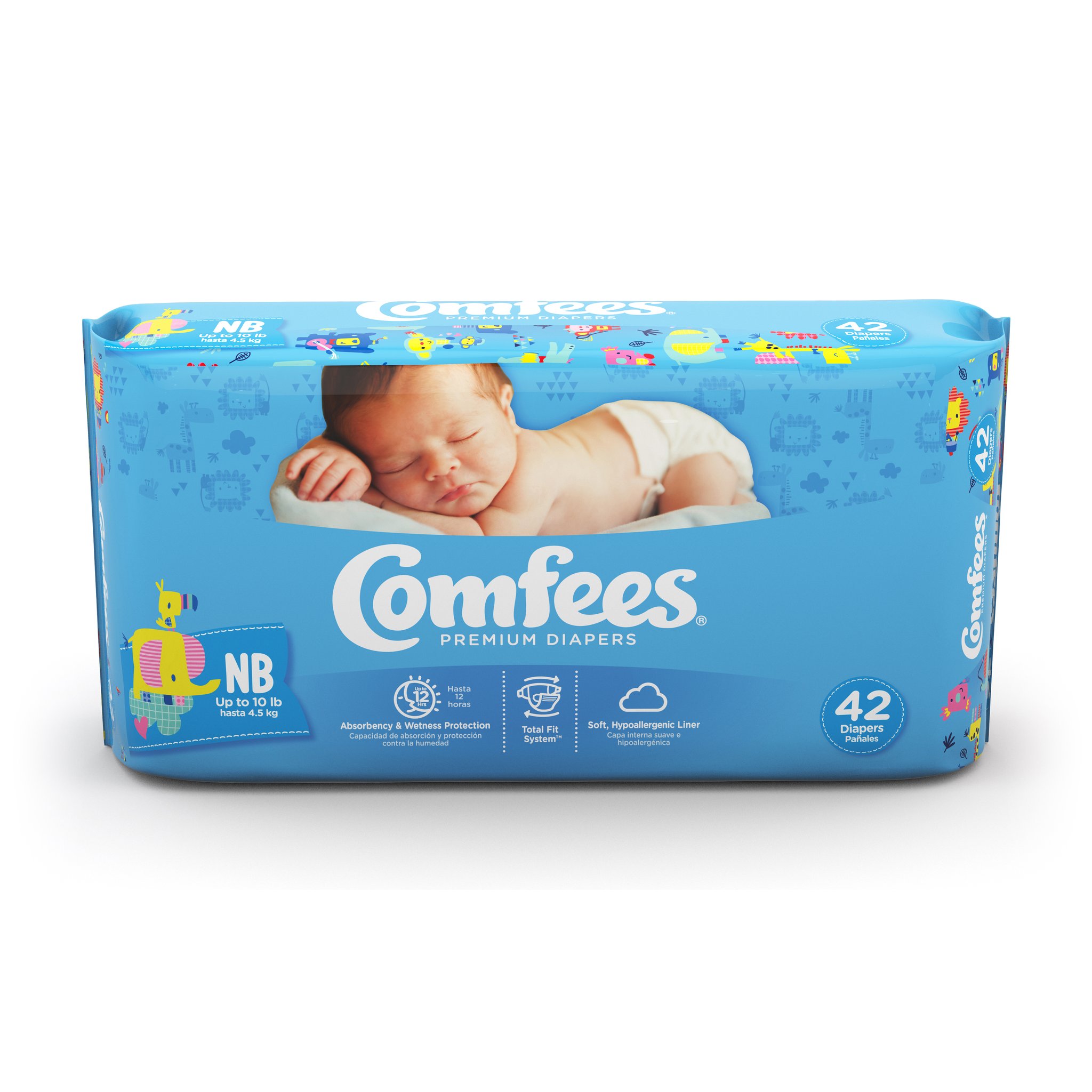 Best Diapers Online Comfees Premium Baby Diapers Size NB Sebcare