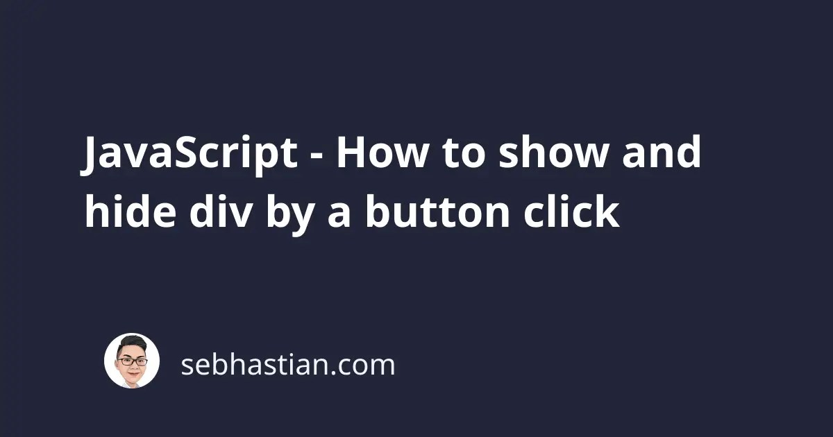 How To Show And Hide Div Elements Based On The Click Of Checkbox In