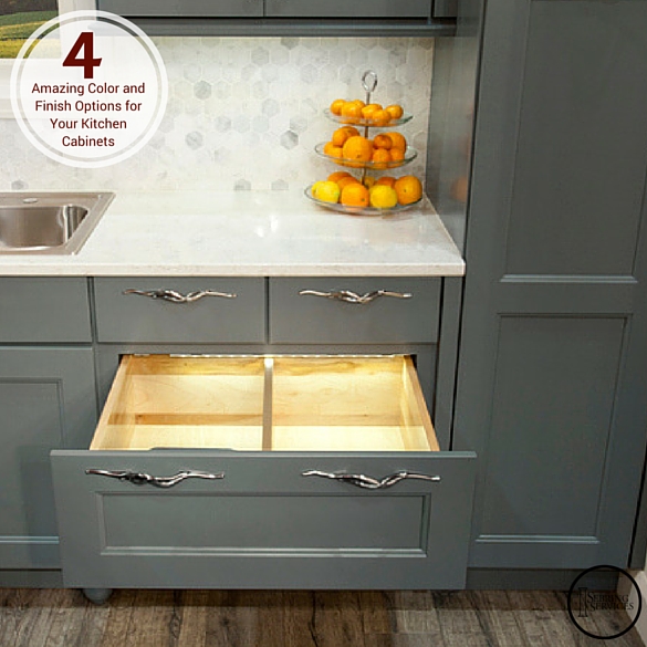 4 Amazing Color and Finish Options for Your Kitchen Home