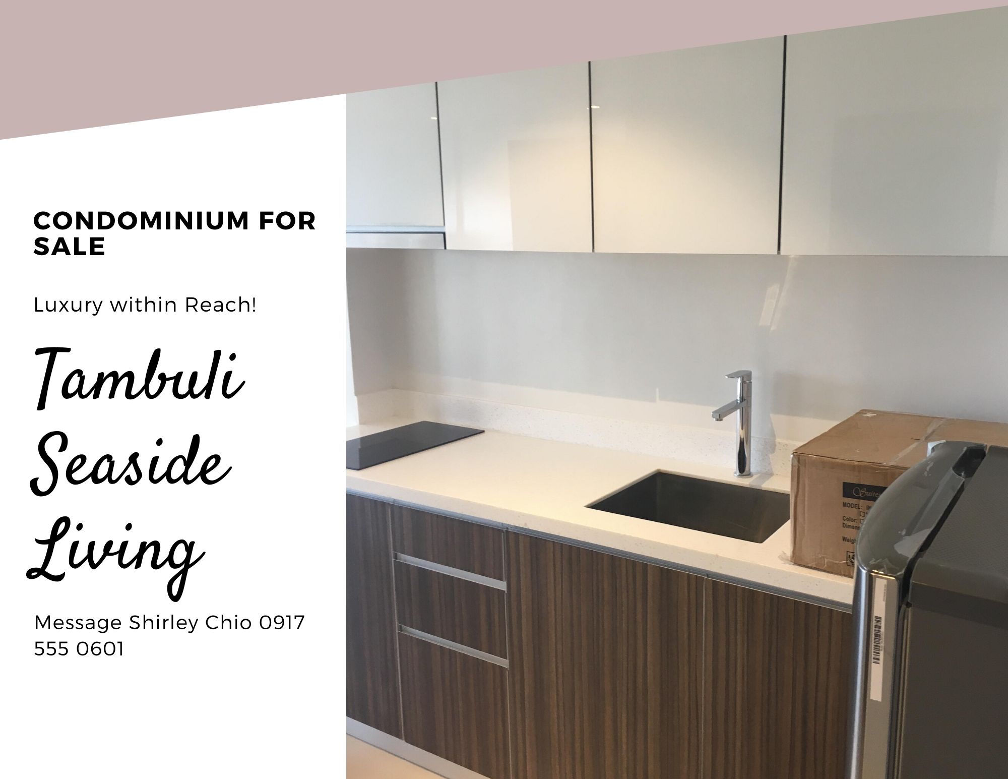 Tambuli Seaside Living Condominium for Sale Mactan Cebu Philippines