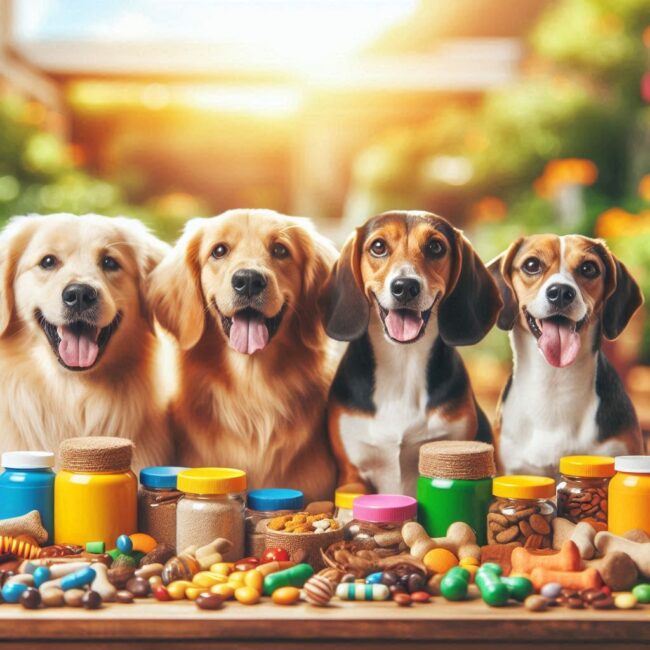 犬の栄養補助食品とサプリメントについて