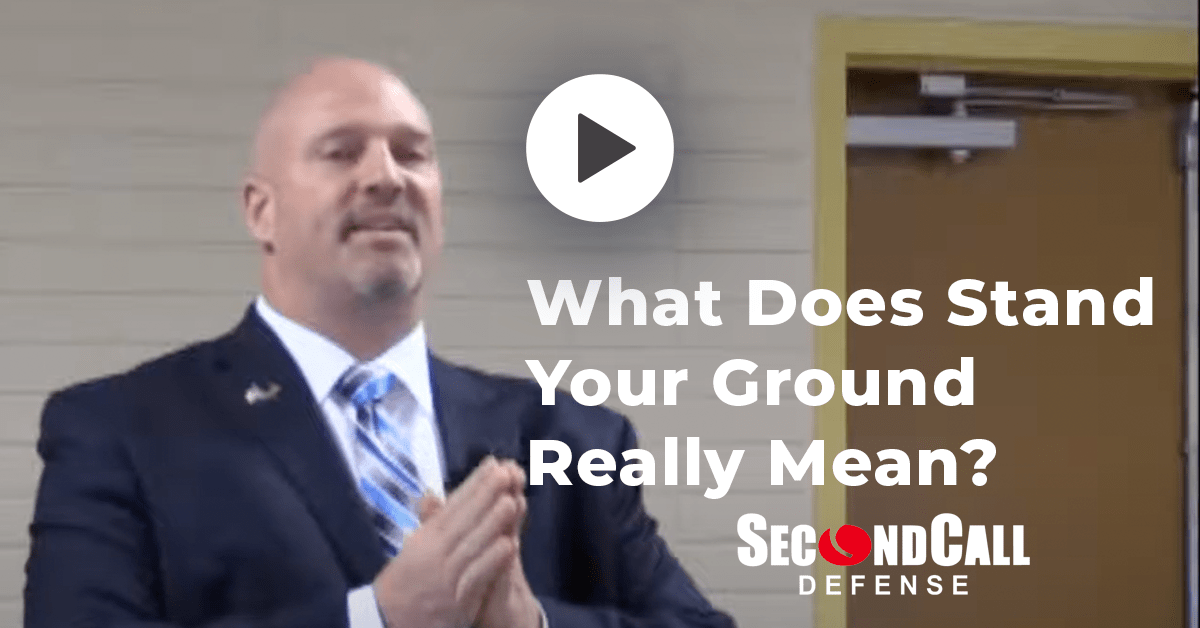 What Does Stand Your Ground Really Mean?