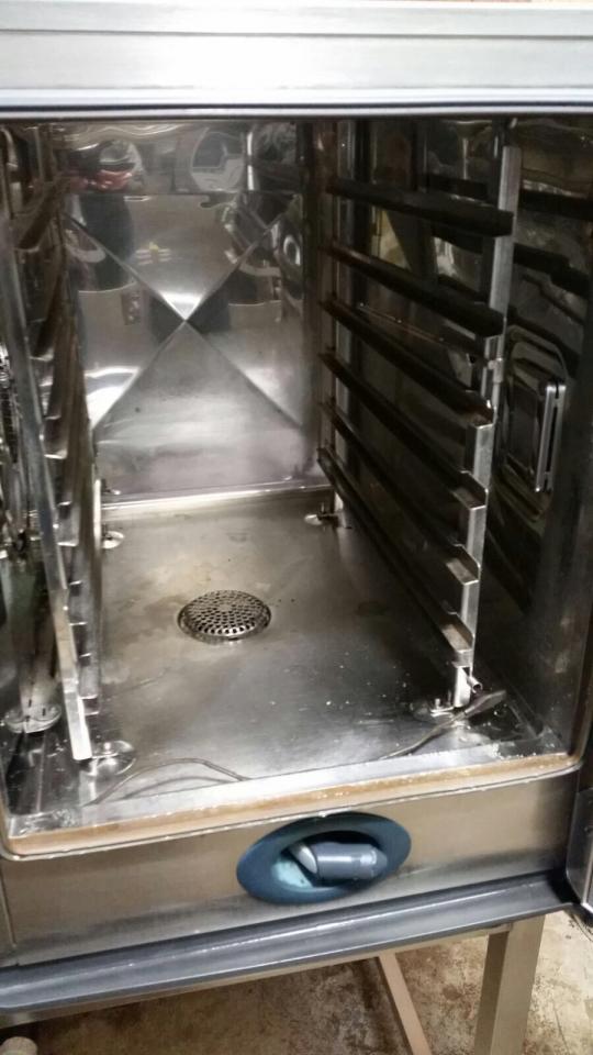 Rational SCC 6 grid, 3 phase electric combi oven, full service by