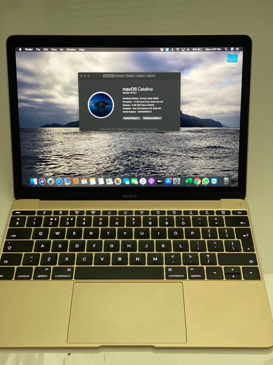 Apple Macbook (Retina) 12 Inches Gold AED2,650 Second Hand Dubai