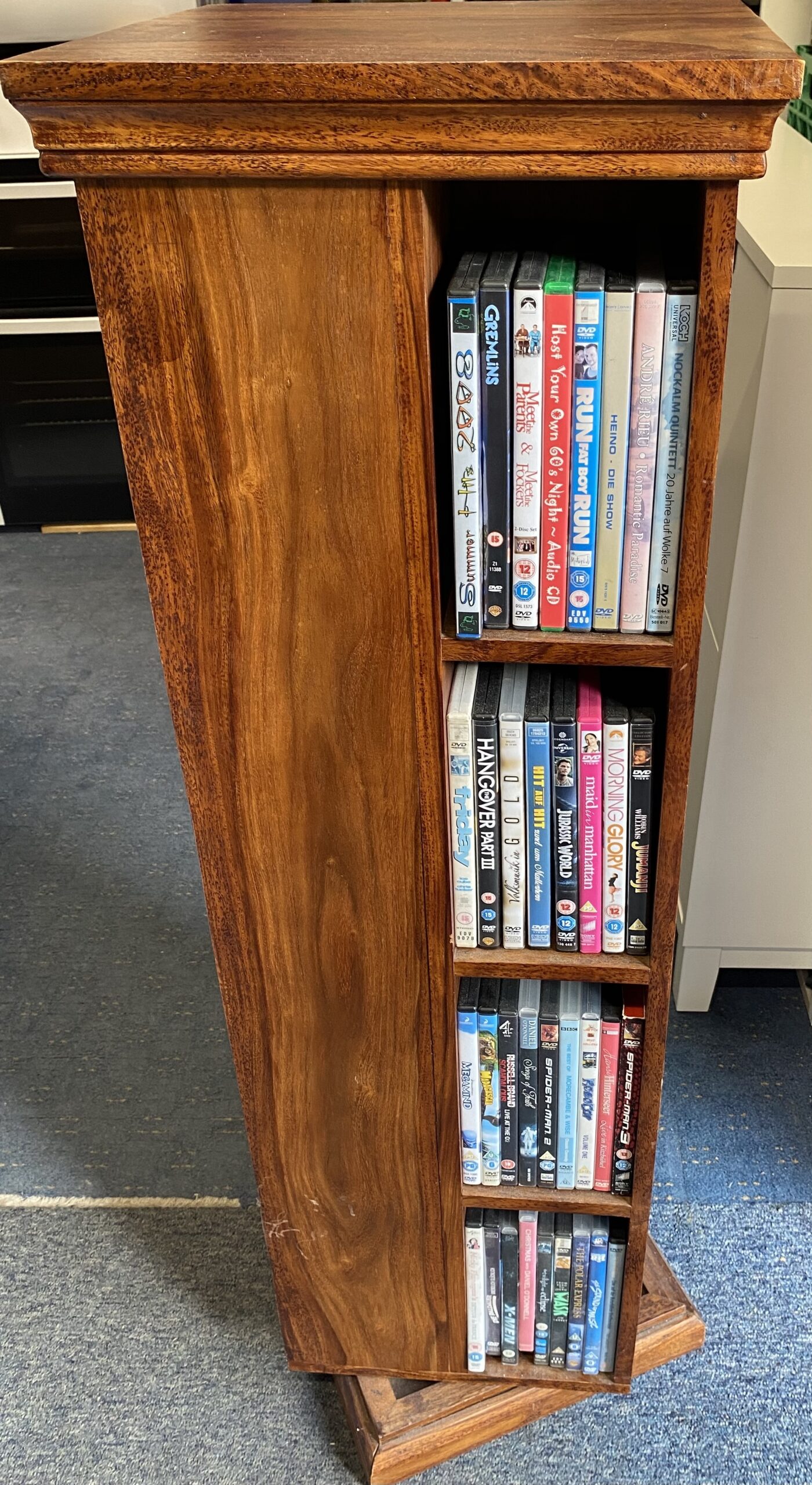 Rotating CD/DVD/Book rack The 2nd Hand Shop