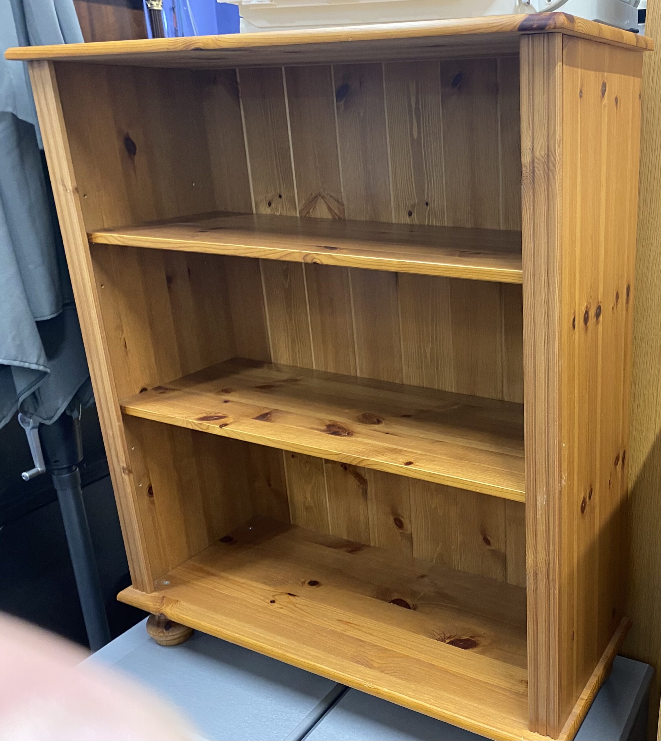 Pine Bookcase The 2nd Hand Shop