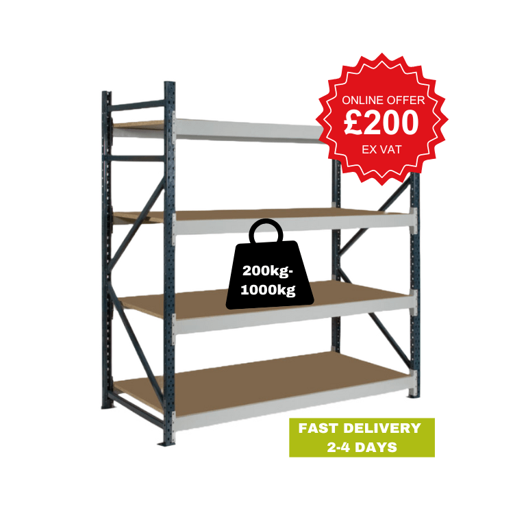 Heavyduty Longspan Shelving
