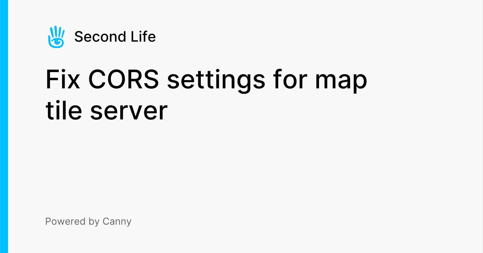 Fix CORS settings for map tile server Voters Second Life
