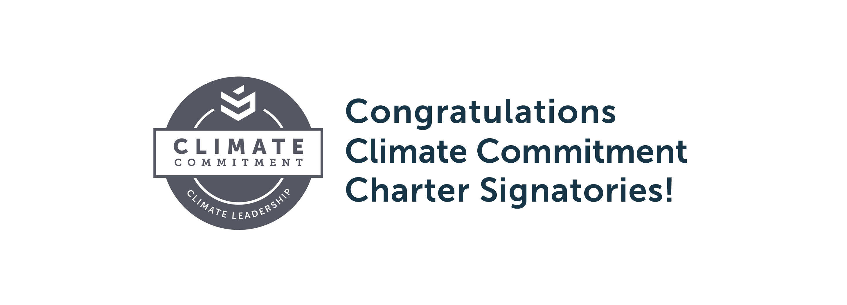Second Nature Climate Commitment Charter Signatories Second