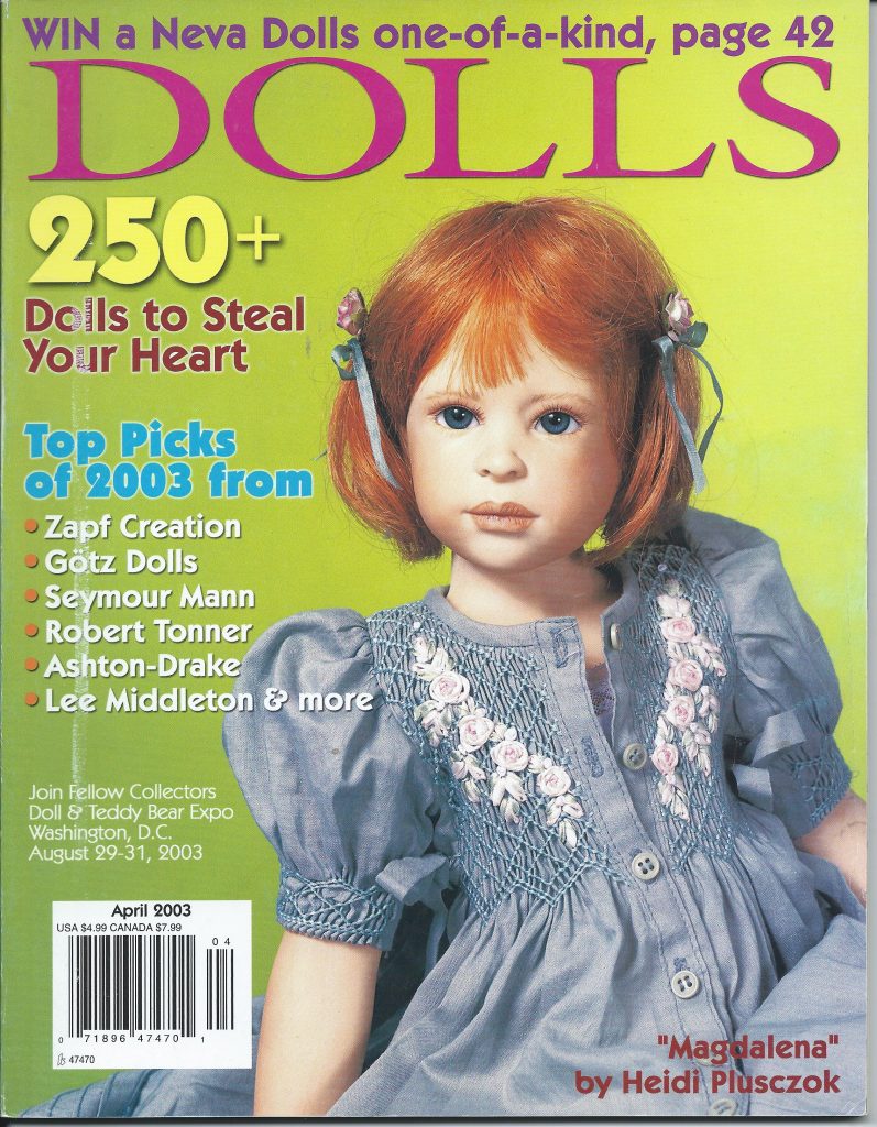 Dolls Magazine 2003 Jones Publishing Nayda Rondon Editor SecondSilver