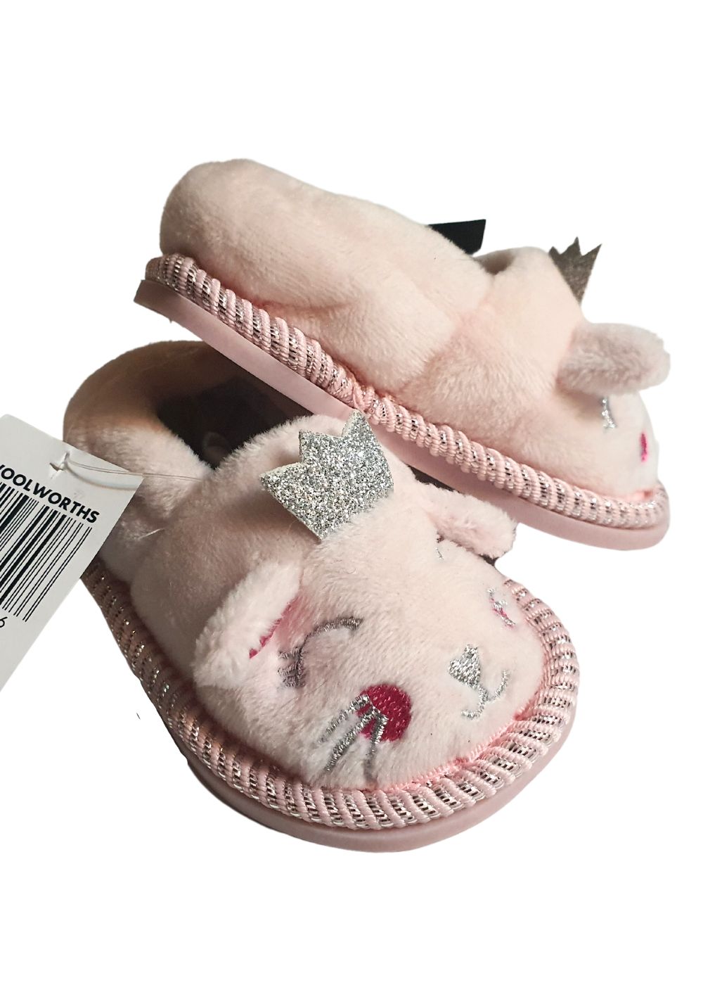 Woolworths Pink Baby Girl Slippers Second Sprout Baby Co.