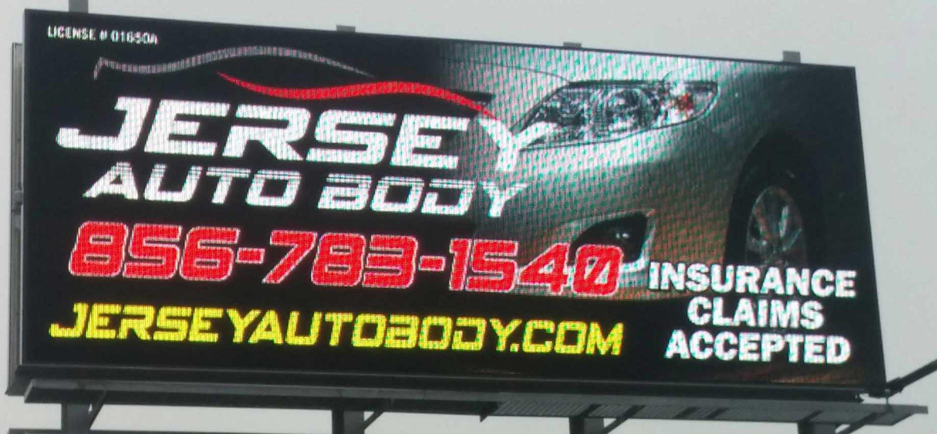 Jersey Auto Body Billboards Secrest Design