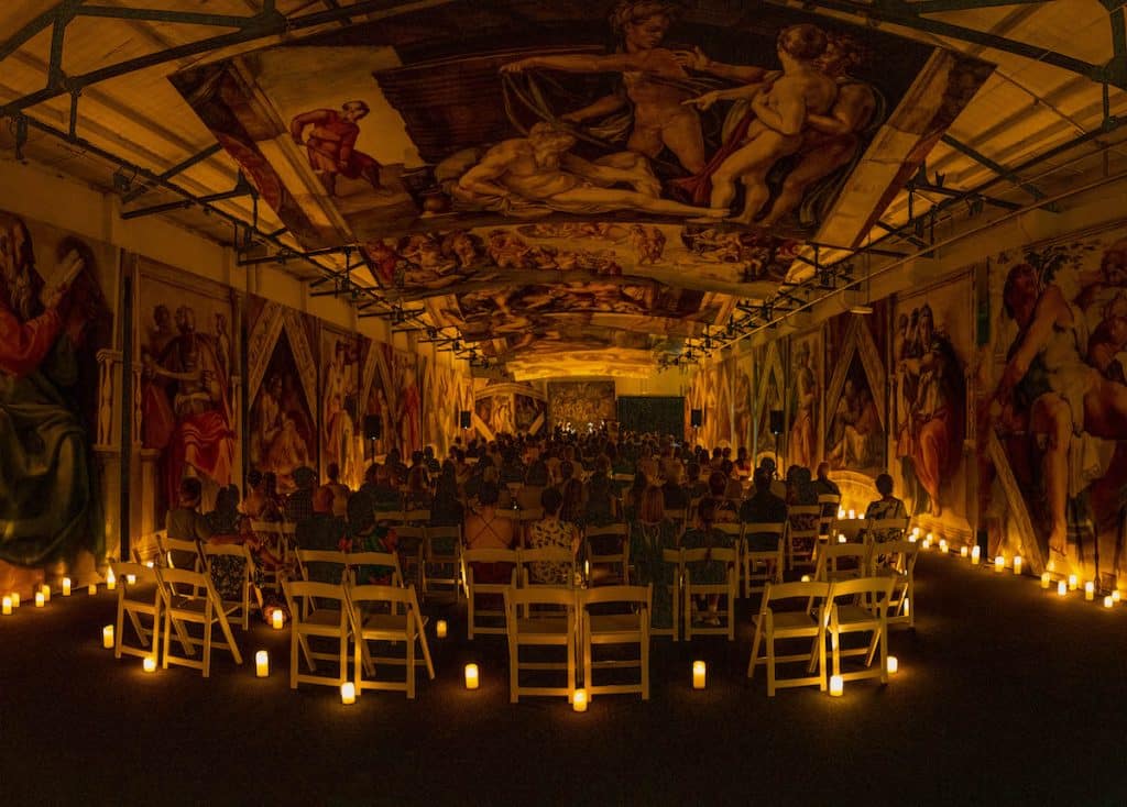 Candlelight Concert A Glowing