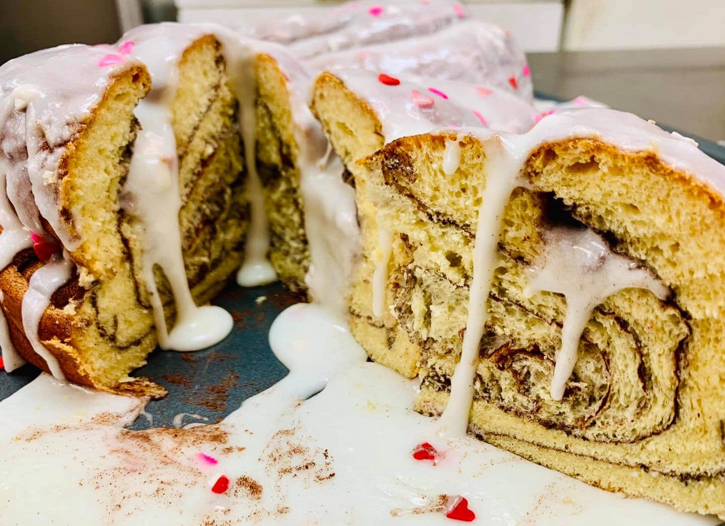 Colossal 10Pound Cinnamon Rolls Are Available At This Bakery Just