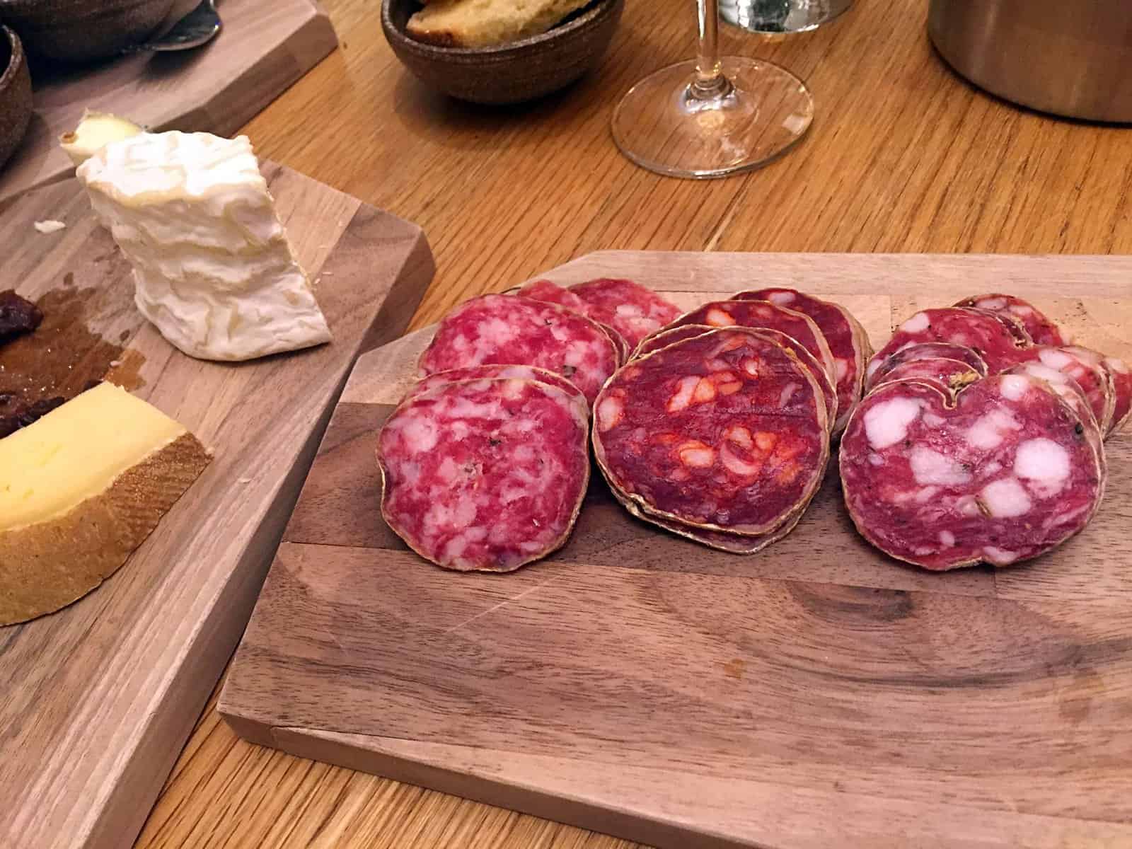 Cheese and wine store