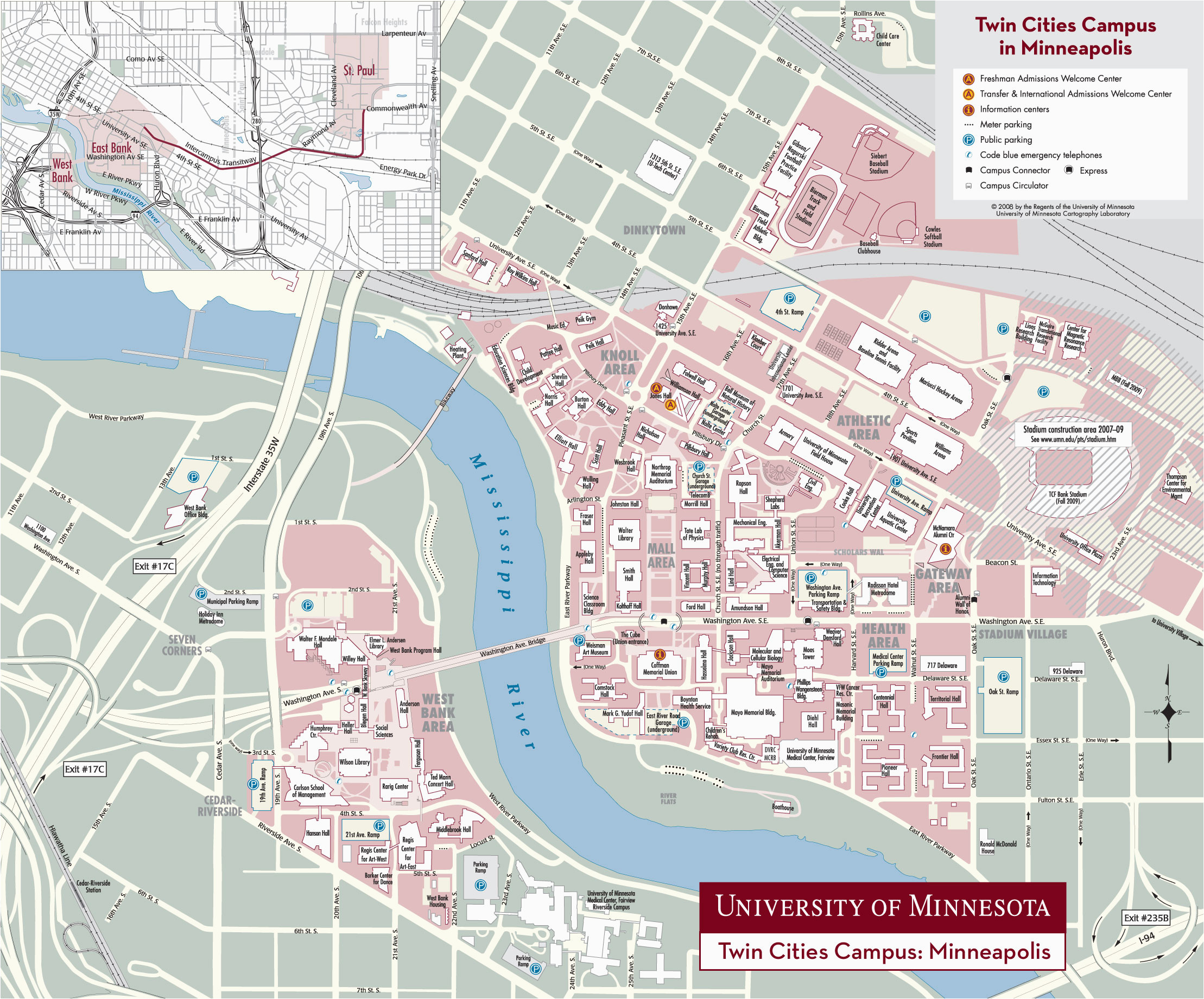 All University Of Minnesota Map University Of Minnesota Campus Map secretmuseum