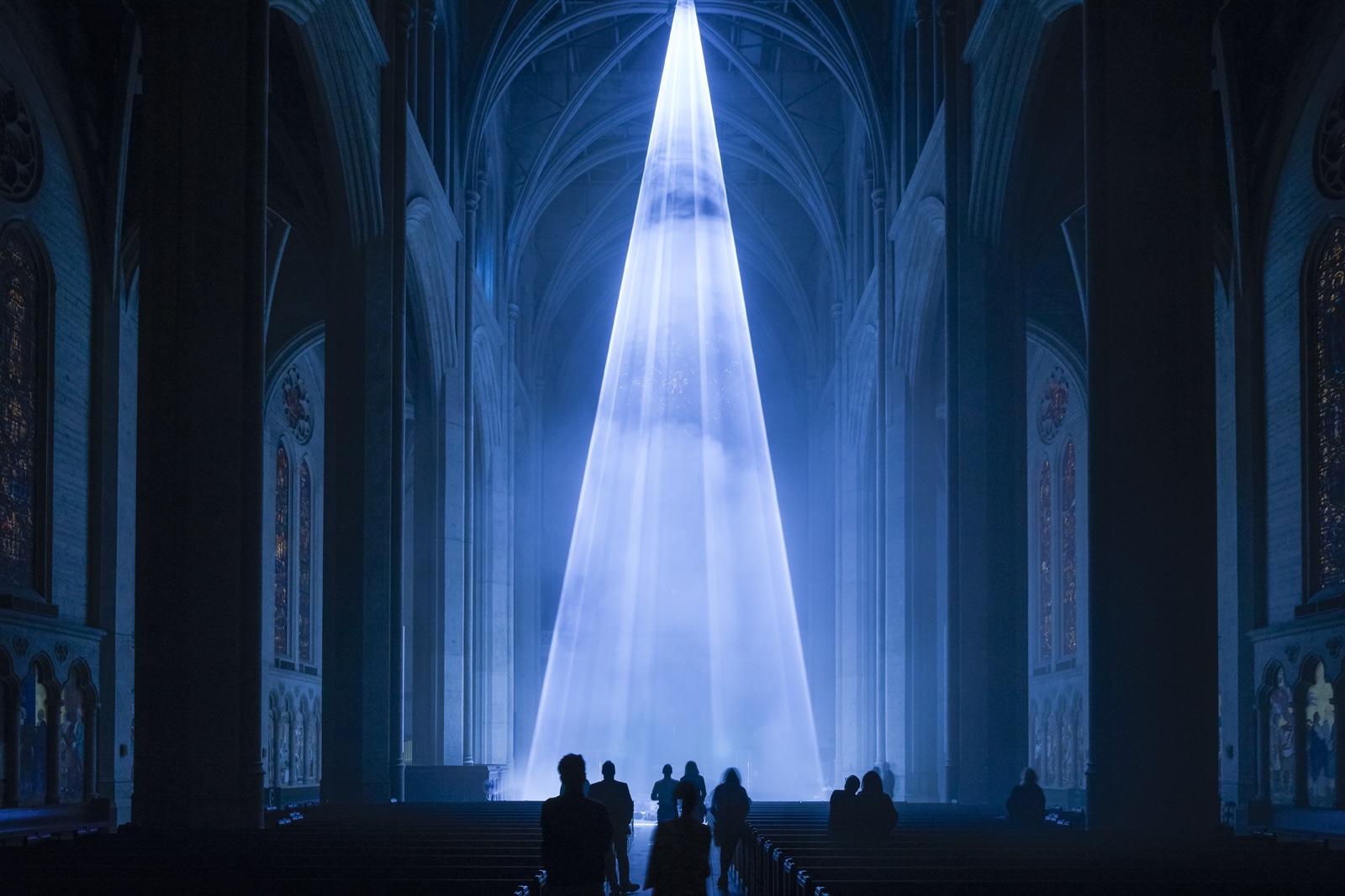 Grace Cathedral's Light Installation In SF Secret San Francisco