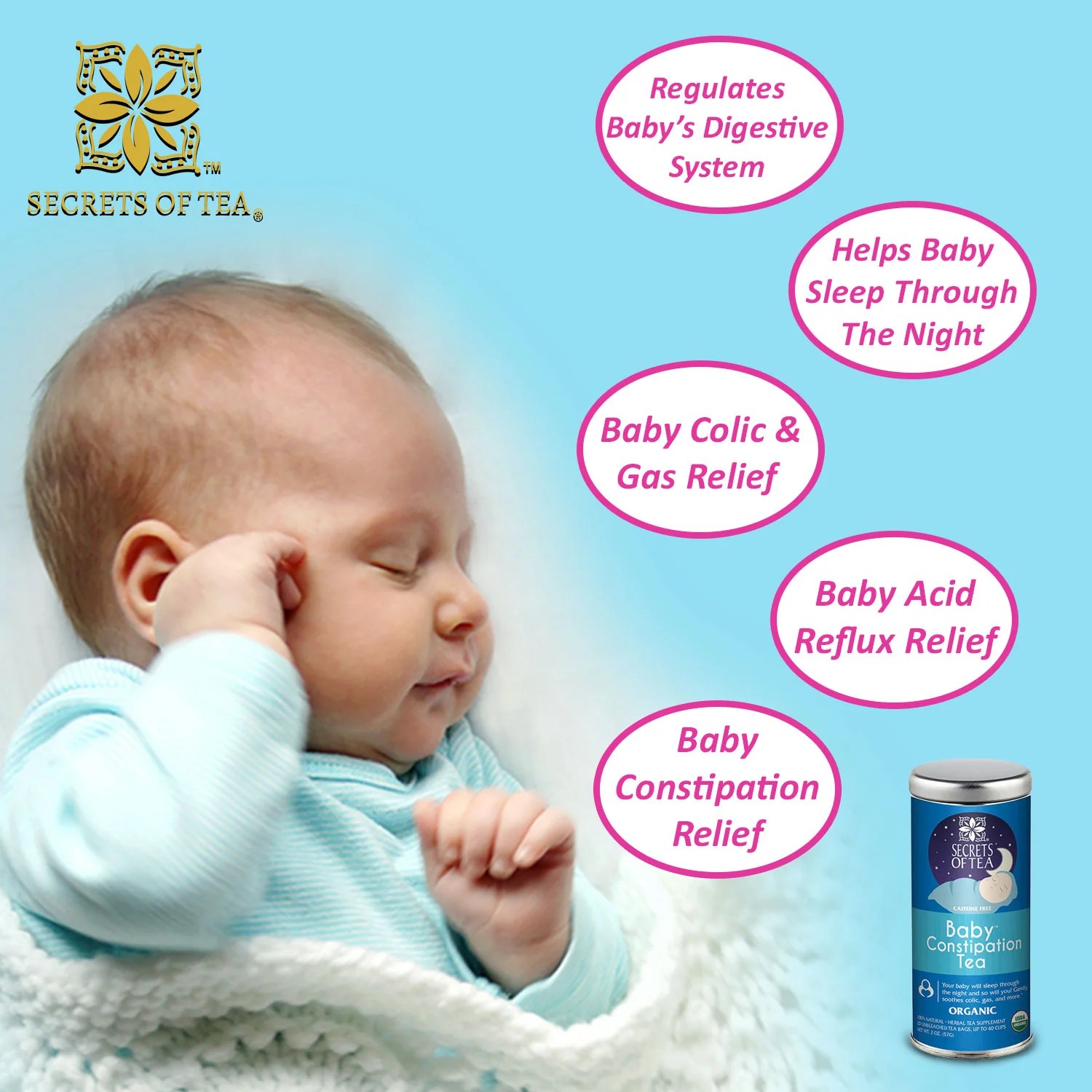 4 Tips That Can Help Ease Your Baby’s Constipation SecretsOfTea