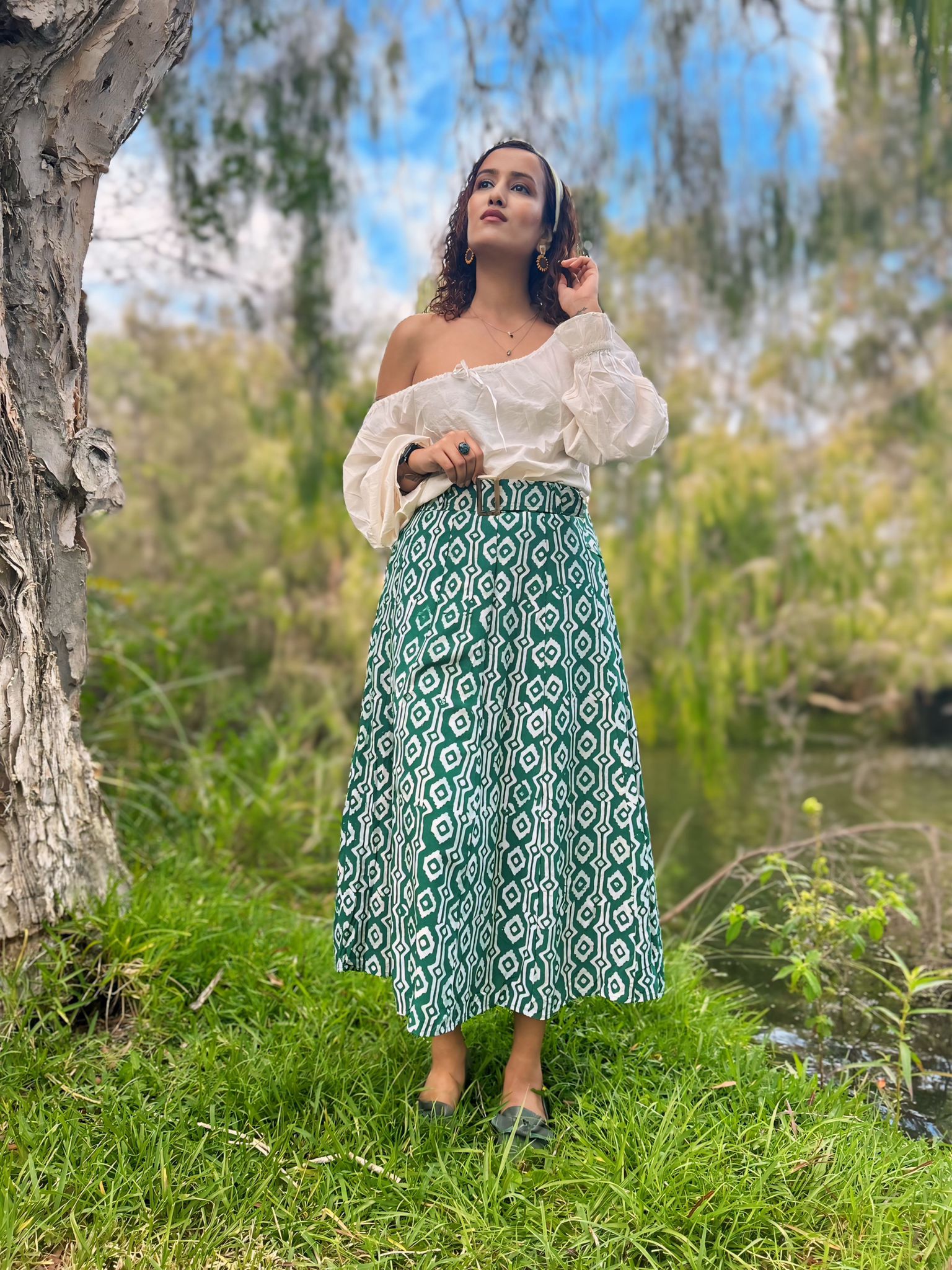 Woodland Skirt Secrets of the East(04)