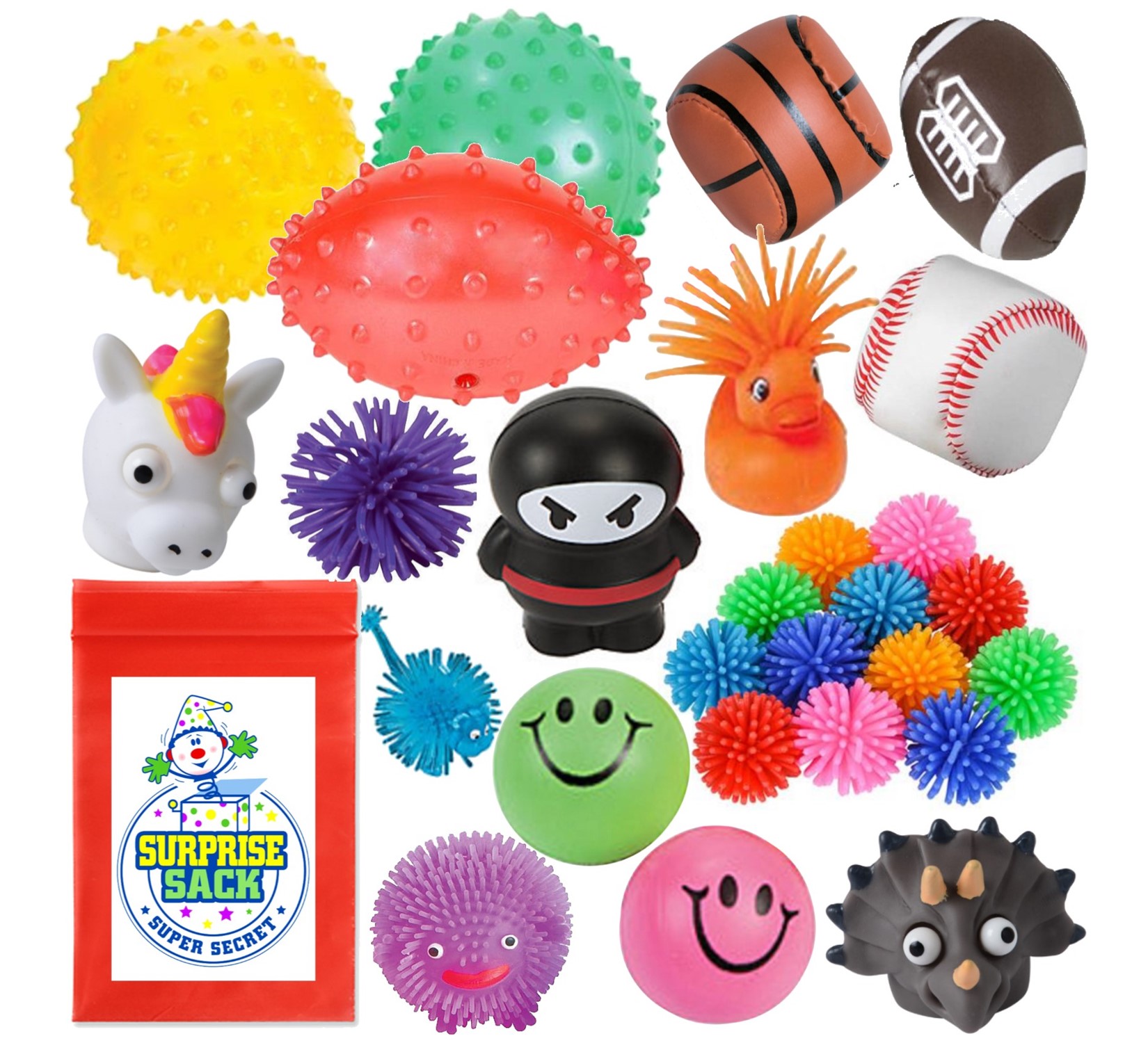 28 Fabulous Fidgets Variety Sampler Pack Secret Surprise Sack