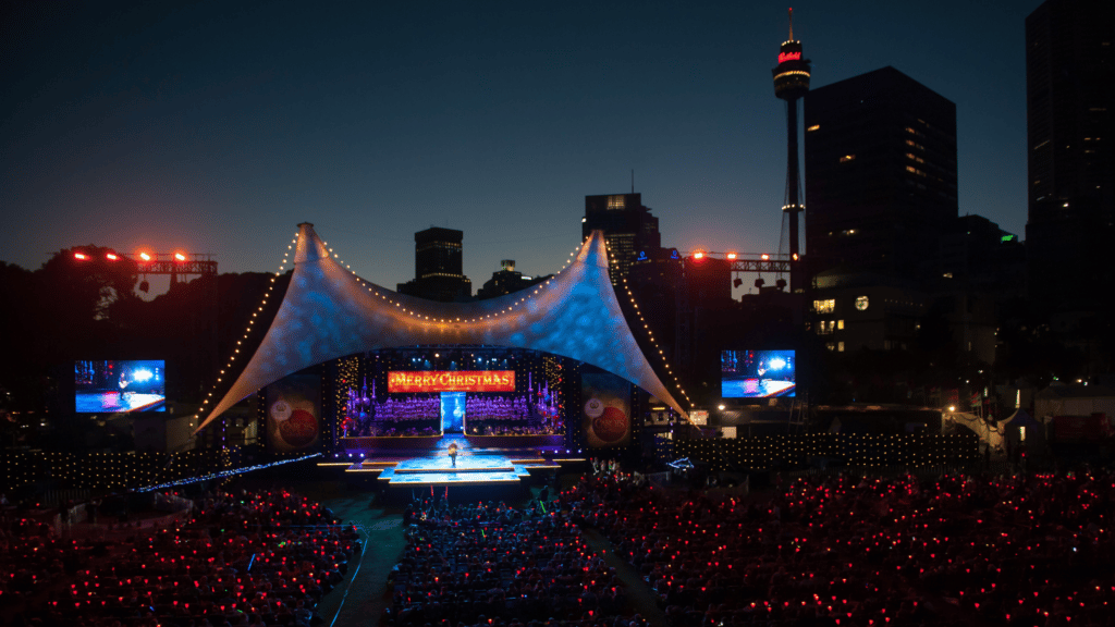 Christmas Carols 2024 Sydney Harbour Bridge Crin Mersey