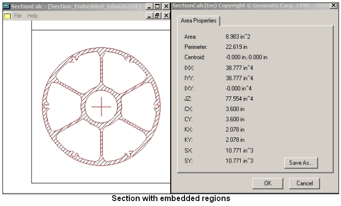 SectionCalc Section Profile Calculation Software