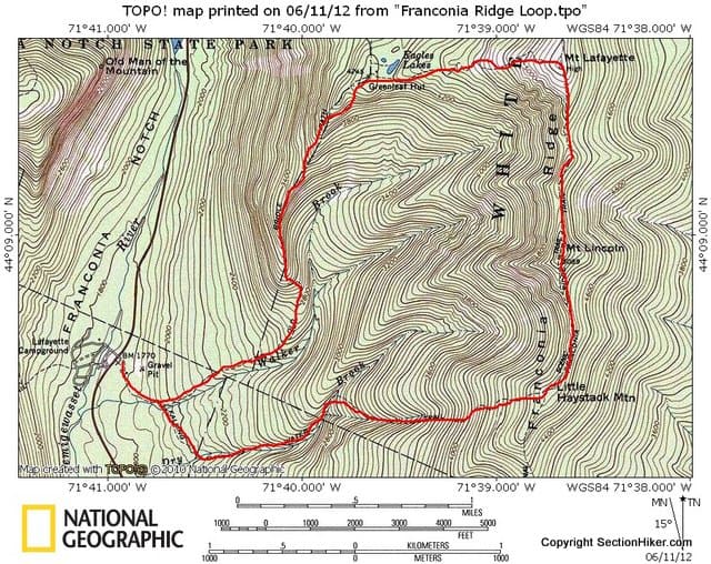 The Franconia Ridge Loop Section Hikers Backpacking Blog