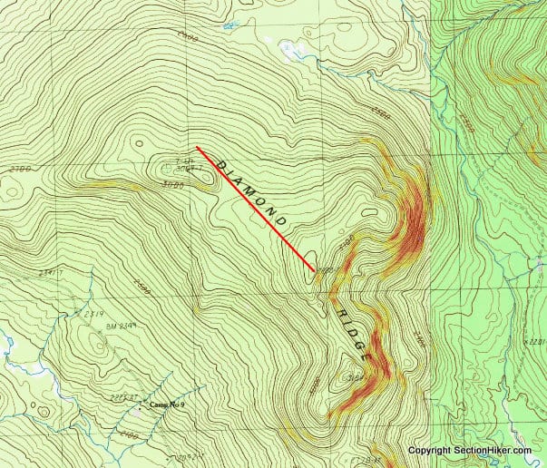 Four North Country Bushwhacks Stub Hill and North Stub Hill, Diamond