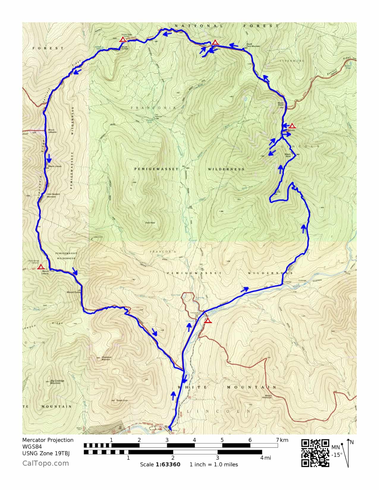 Backpacking a Pemi Loop