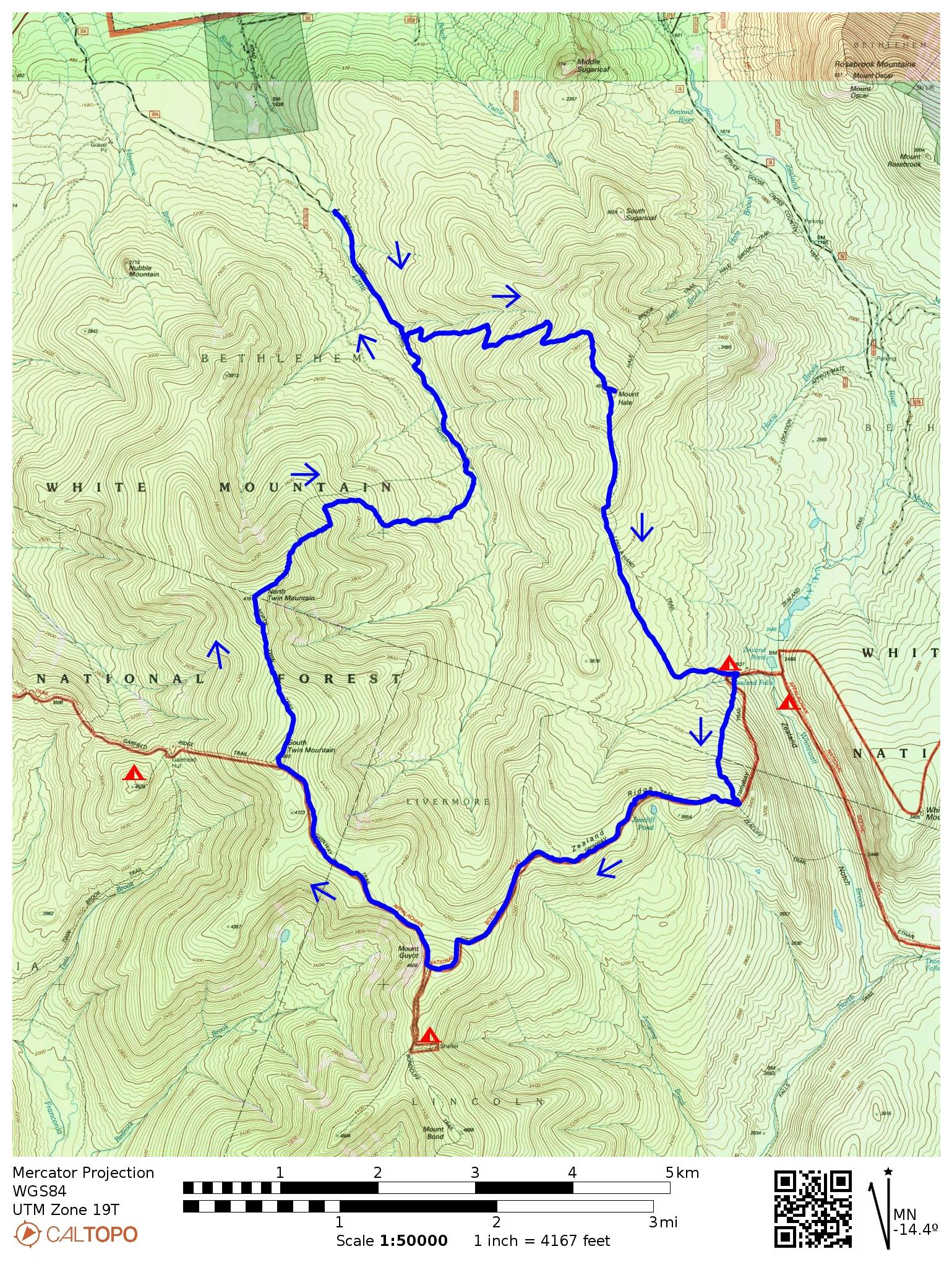 Backpacking The Fire Warden's Loop