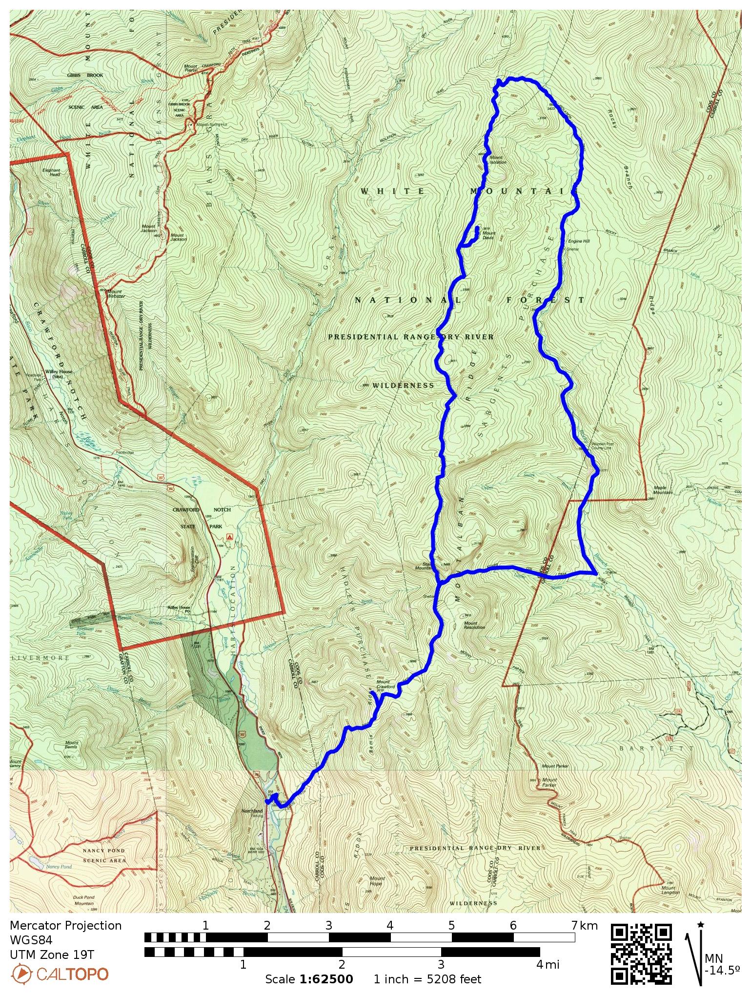 Backpacking a Mt Isolation Loop