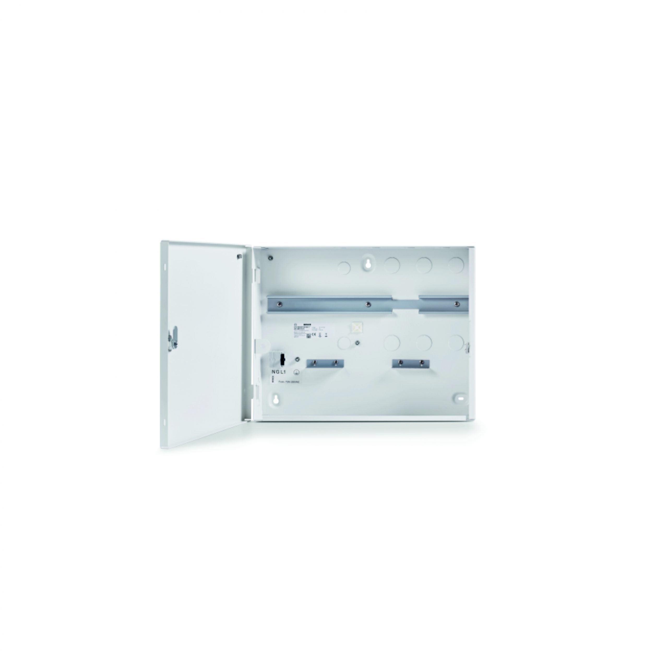 Bosch AECAMC2UL01 AMC enclosure with 1 DIN rail