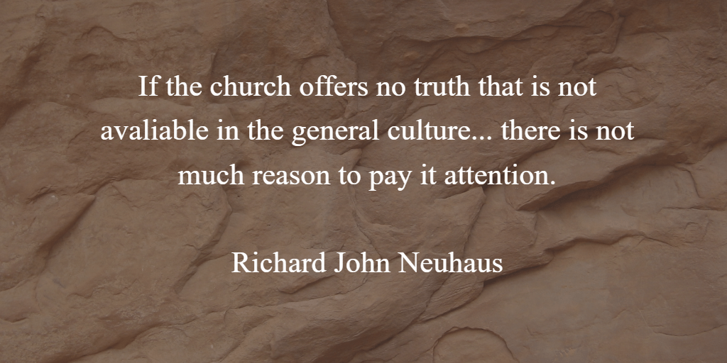 Why Listen to the Church? The Sect Tourist