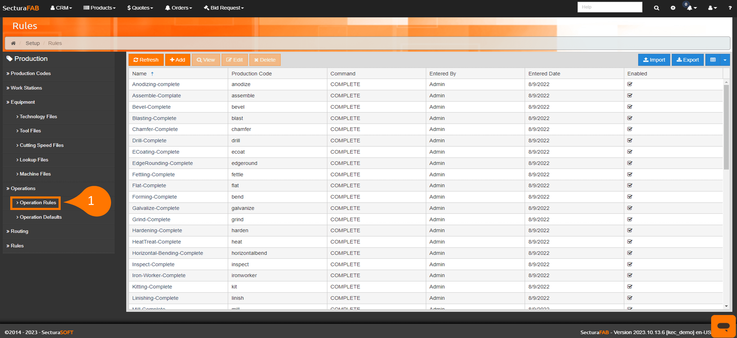 How do multipliers work in SecturaFAB? SecturaFAB