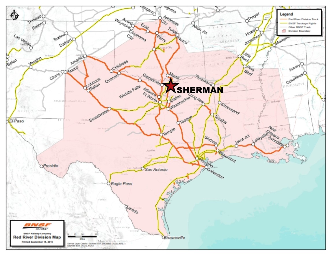 Bnsf Rail Map