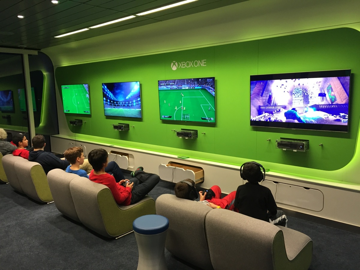 Xbox One Gaming Room Setup Game Rooms